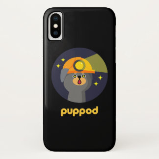 PupPod Lights Only Acceivementバッジ iPhone X ケース