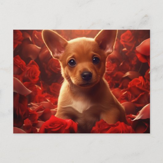 Puppy ポストカード (正面)