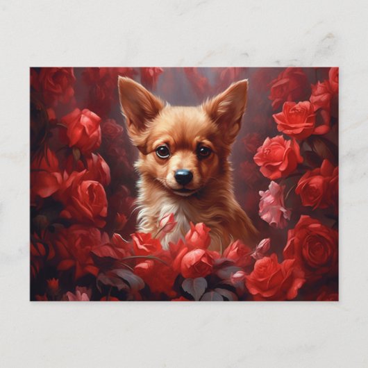 Puppy ポストカード (正面)