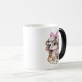 Puppy モーフィングマグカップ (正面右)