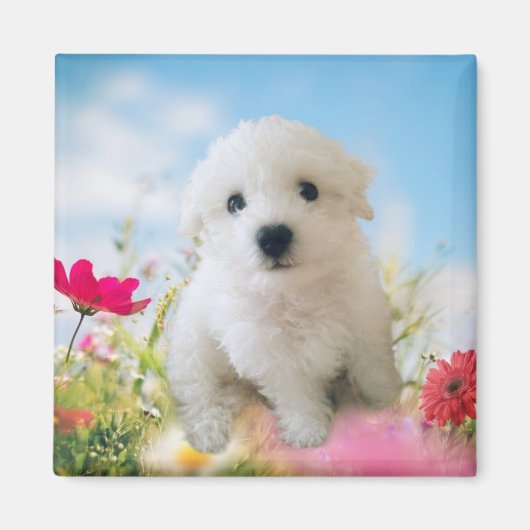 Puppy Angel マグネット (正面)