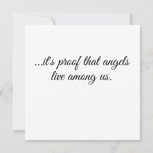 Puppy Angel Flat Card (裏面)