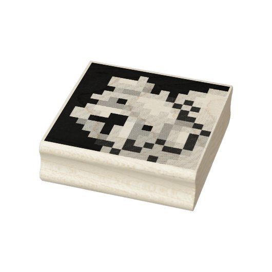 Puppy begging pixelart, stempel, Pixel Art  ラバースタンプ (スタンプ)