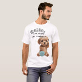 Puppy Call: Any Cookies? Tシャツ (正面フル)