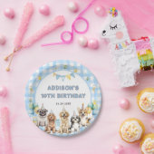 Puppy Calling All Pawty Animals Paper Plates ペーパープレート (パーティー)