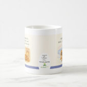 Puppy Dreams Happiness Mug by Tina Tran  コーヒーマグカップ (中央)