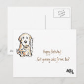 Puppy Gontaポストカード – By Gag-Circus, Osaka Japan ポストカード (正面/裏面)