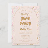 Puppy Graduation Announcement and Invitation Card 招待状 (正面)