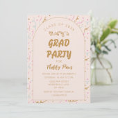 Puppy Graduation Announcement and Invitation Card 招待状 (スタンド正面)