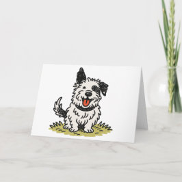 Puppy Greeting card サンキューカード