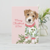 Puppy in Pajamas Pink Flat シーズンカード (スタンド正面)