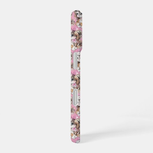 Puppy iPhone Case iPhone 16ケース (右側面)