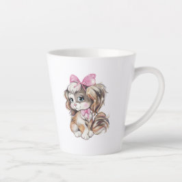 Puppy Latte Mug カフェラテマグ