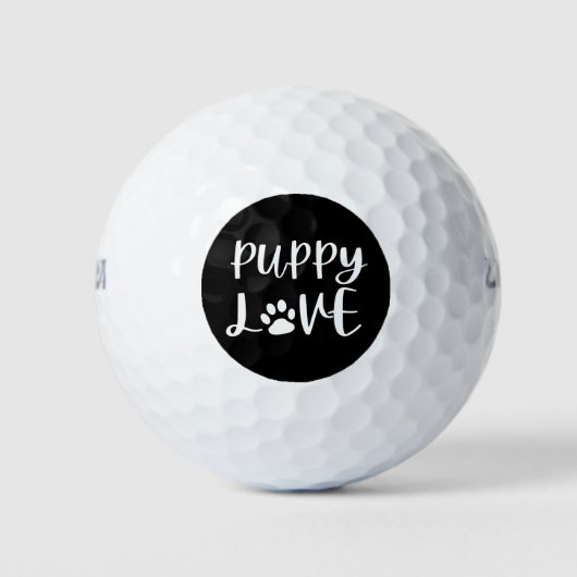Puppy Love ゴルフボール (正面)