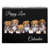 Puppy Love Calendar カレンダー (カバー)