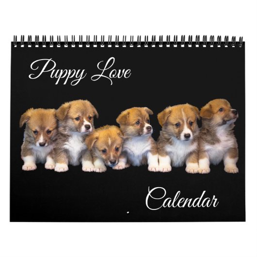 Puppy Love Calendar カレンダー (カバー)