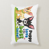 Puppy Love Is the Best Love アクセントクッション (正面(垂直))