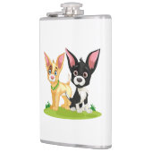 Puppy Love Is the Best Love フラスク (左)