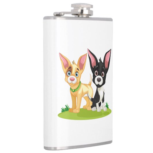 Puppy Love Is the Best Love フラスク (右)