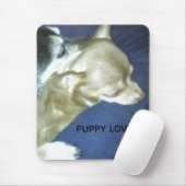 Puppy Love Mouse Pad マウスパッド (マウス)