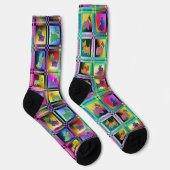 Puppy Love Multicolored ソックス (右)