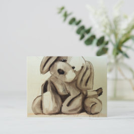 Puppy Postcard ポストカード