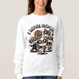 Puppy rock band スウェットシャツ