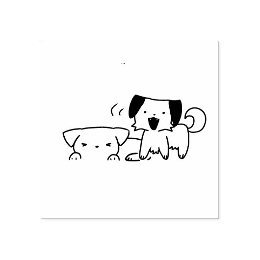 Puppy’s hondjes  ラバースタンプ (インプリント)