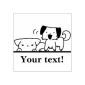 Puppy’s hondjes ラバースタンプ (インプリント)