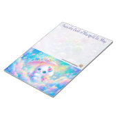 Puppy with Umbrella Notepad ノートパッド (アングル)