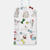 PUPPY XMAS TAG  ギフトタグ (正面)