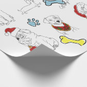 PUPPY XMAS WRAPPING PAPER ラッピングペーパー (角)