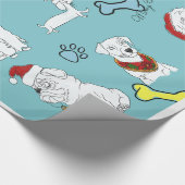 PUPPY XMAS WRAPPING PAPER  ラッピングペーパー (角)