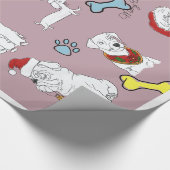 PUPPY XMAS WRAPPING PAPER  ラッピングペーパー (角)