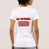 Puppymillsについて私に尋ねて下さい Tシャツ (裏面)