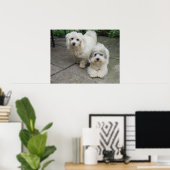 Pupsの油 ポスター (ホームオフィス)