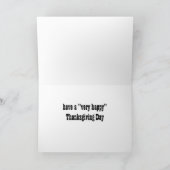 PUPSは**感謝祭の日を過ごしていると言う** シーズンカード (内部)