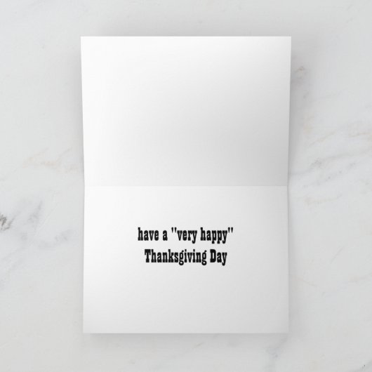 PUPSは**感謝祭の日を過ごしていると言う** シーズンカード (内部)