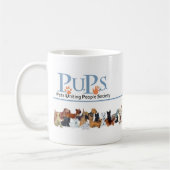 PUPsロゴグッズ コーヒーマグカップ (左)