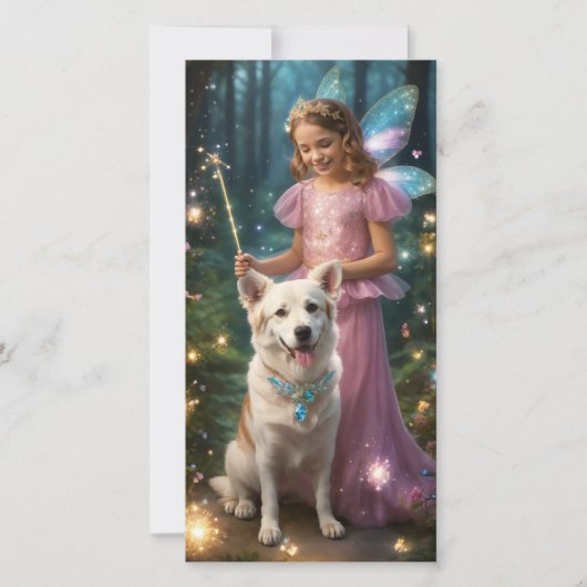 Pups海よくはしゃぐクリスマスホリデーカード (正面)