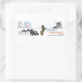 PUPs ロゴ ステッカー ペキニーズ (バッグ)