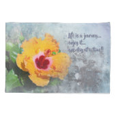 pups and flowers reversible pillow cases 枕カバー (裏面-左)