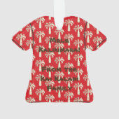 Pupuleのヴィンテージのヤシの木のハワイアンのアロハワイシャツ オーナメント (裏面)