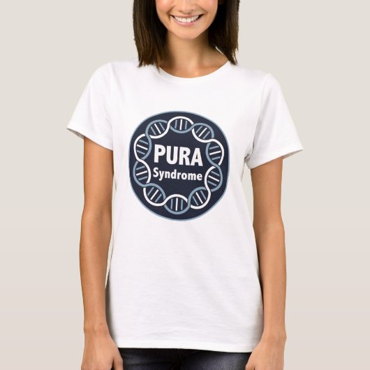 PURAのロゴの衣服の女性のティー Tシャツ (正面)