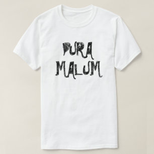 Puraのmalum -ラテンの純粋な悪 tシャツ