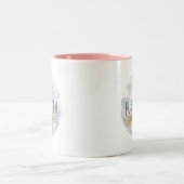 Pura Vidaコスタリカの夏の水彩画 ツートーンマグカップ (中央)