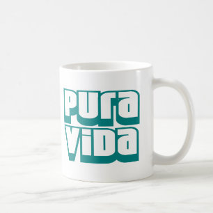 Pura Vida、コスタリカ コーヒーマグカップ
