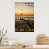 PURA VIDA プラヤ・フラミンコ ポスター (キッチン)