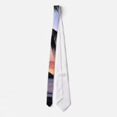 Pura Vida! 日没のタイ ネクタイ (裏面)