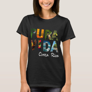 Pura Vida Costa Rica男性女性の子供の友人ギフトそう Tシャツ